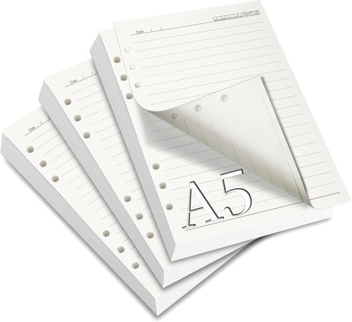 Nachfüllpapier liniert 3 - a5,