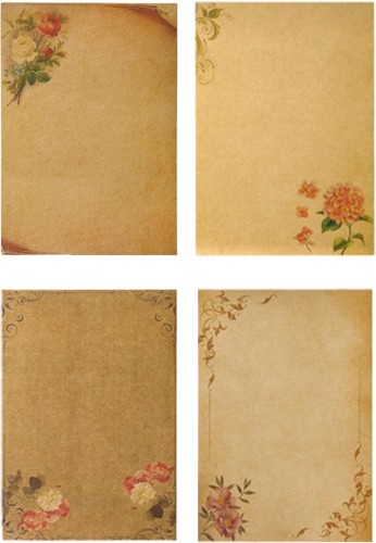 Briefpapier set vintage - set,