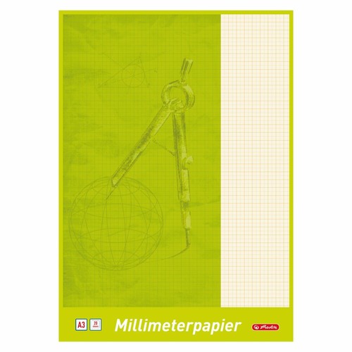 Herlitz millimeterblock - 1x,