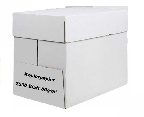 500 blatt papier - 2.500,
