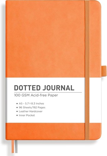 Notizbuch hardcover dotted - notizbuch, a5