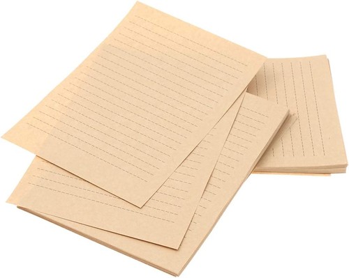 Schreibpapier waagerechte - a5,