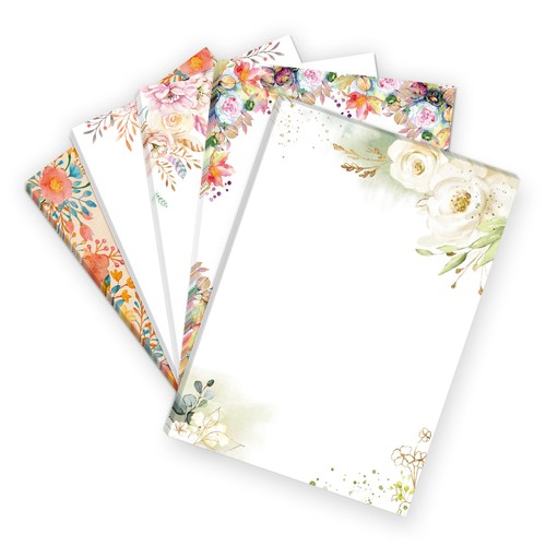 Blatt briefpapier a4 - 50,