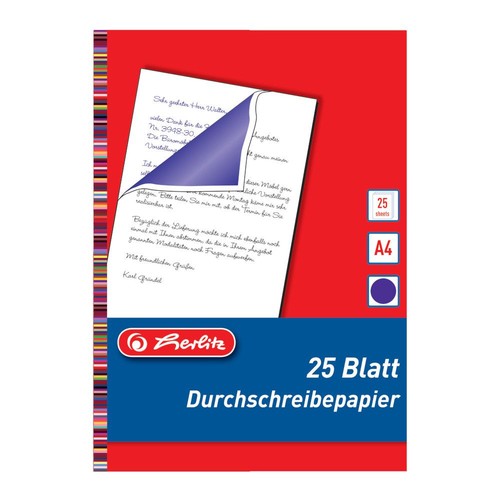 Herlitz durchschreibepapier - herlitz,