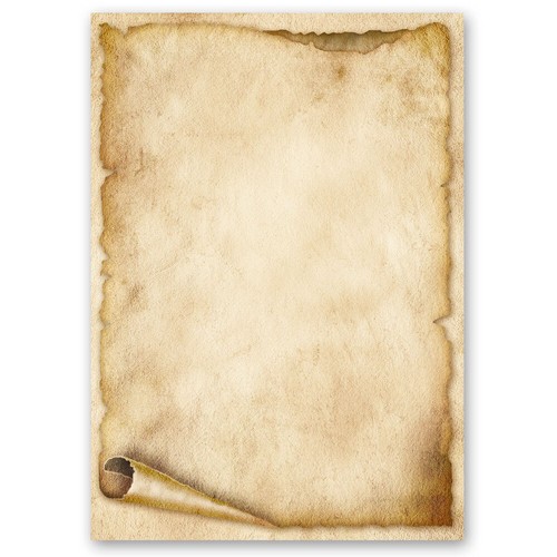 Briefpapier alte papierrolle - alte,
