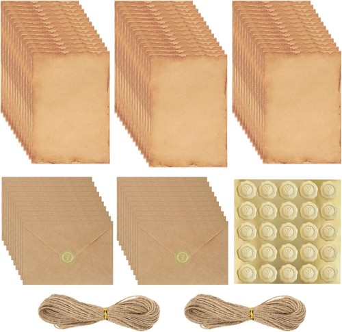 Vintage briefpapier set stk - set, 87
