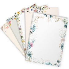 Briefpapier Blumen Mix A4 50