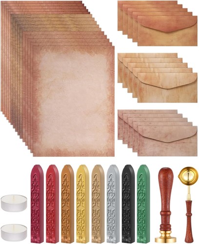 Vintage briefpapier set - briefpapier,