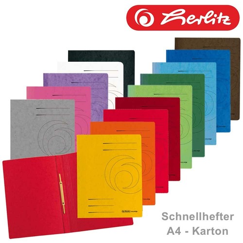Herlitz schnellhefter din - schnellhefter, a4
