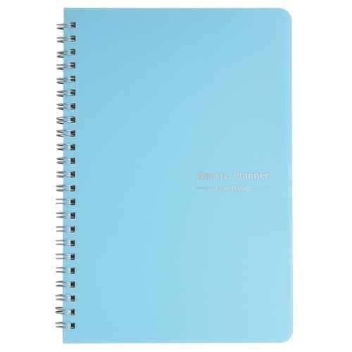 Blau undatierter wochenplaner - blau,