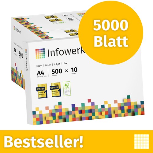 Druckerpapier 5000 blatt - 5000,