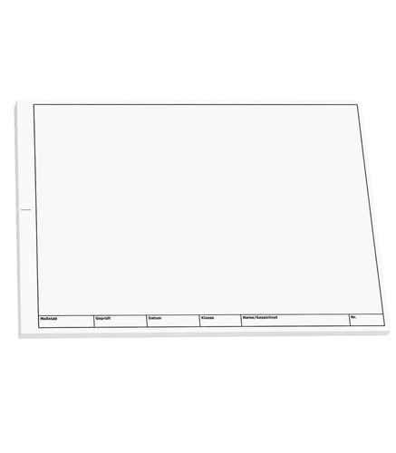 Block zeichenpapier a3 - 1x, tz